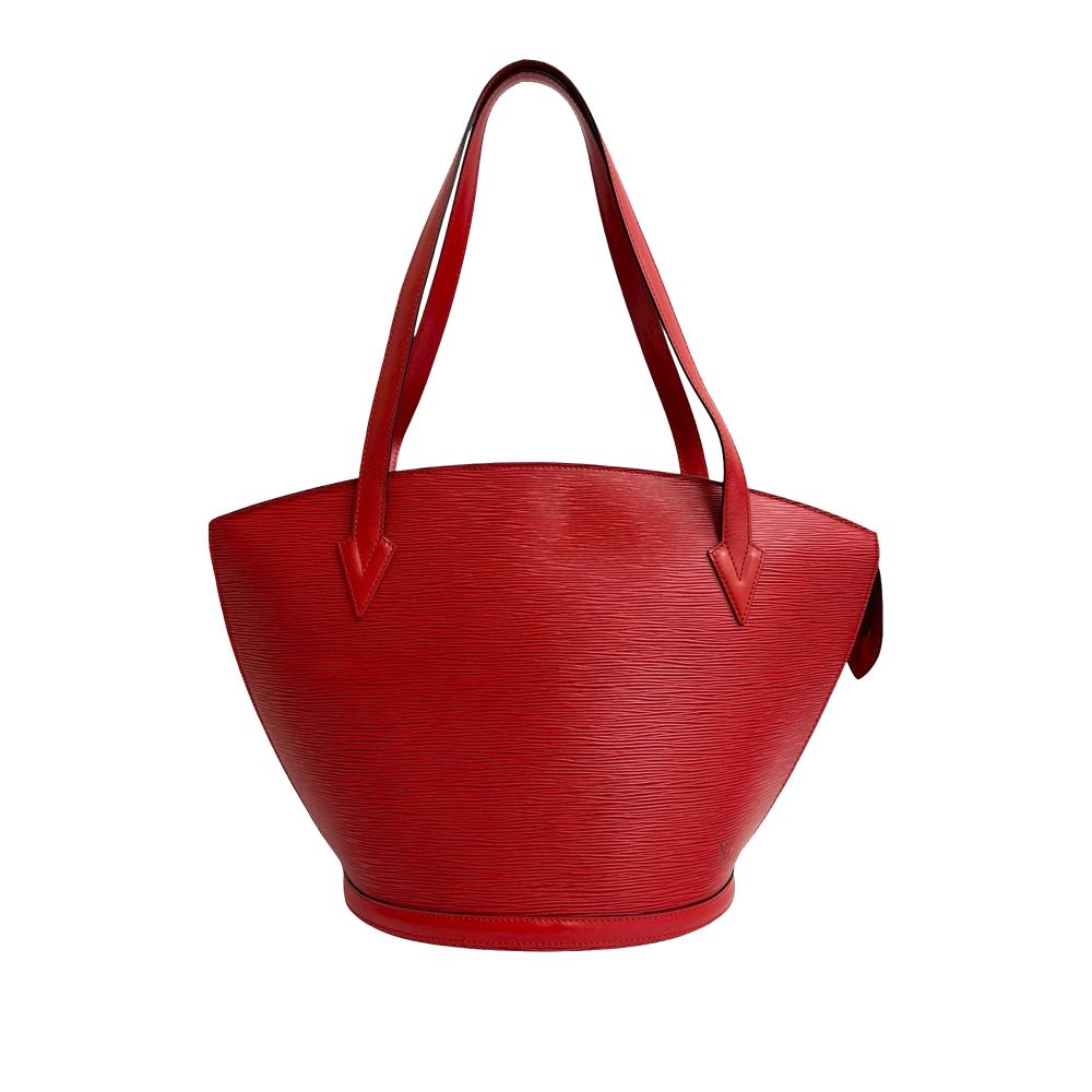 Louis Vuitton AB Louis Vuitton Red Epi Leather Leather Epi Saint Jacques GM Long Strap France