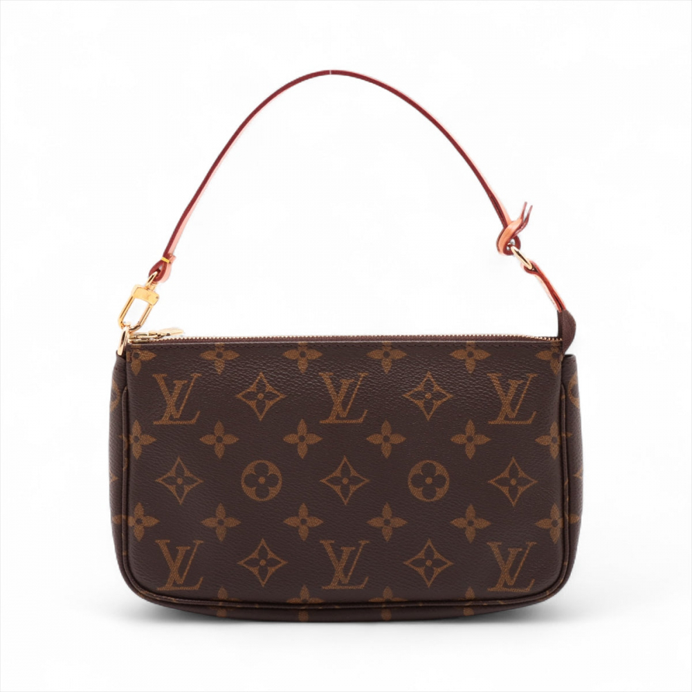 Louis Vuitton Pochette Canvas Pouch Clutch Monogram
