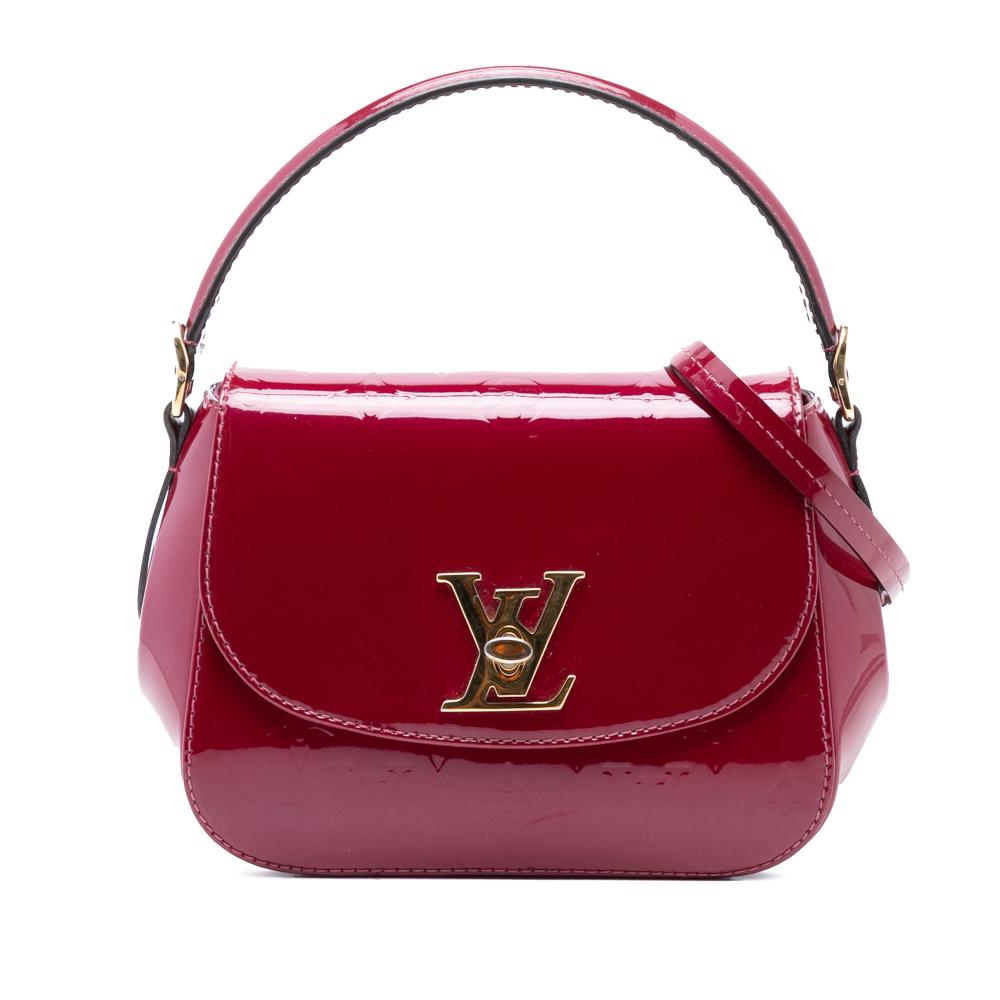 Louis Vuitton B Louis Vuitton Red Vernis Leather Leather Monogram Vernis Pasadena France