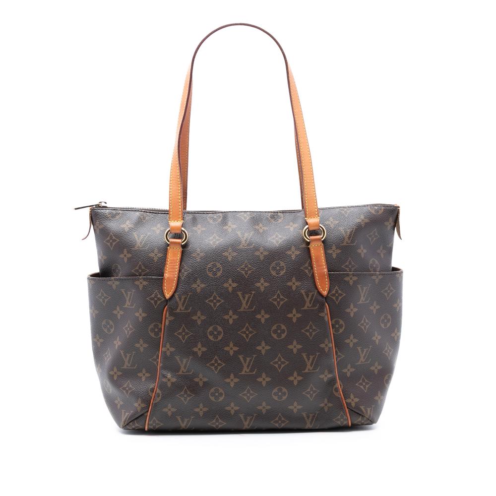 Louis Vuitton B Louis Vuitton Brown Monogram Canvas Fabric Monogram Totally MM France