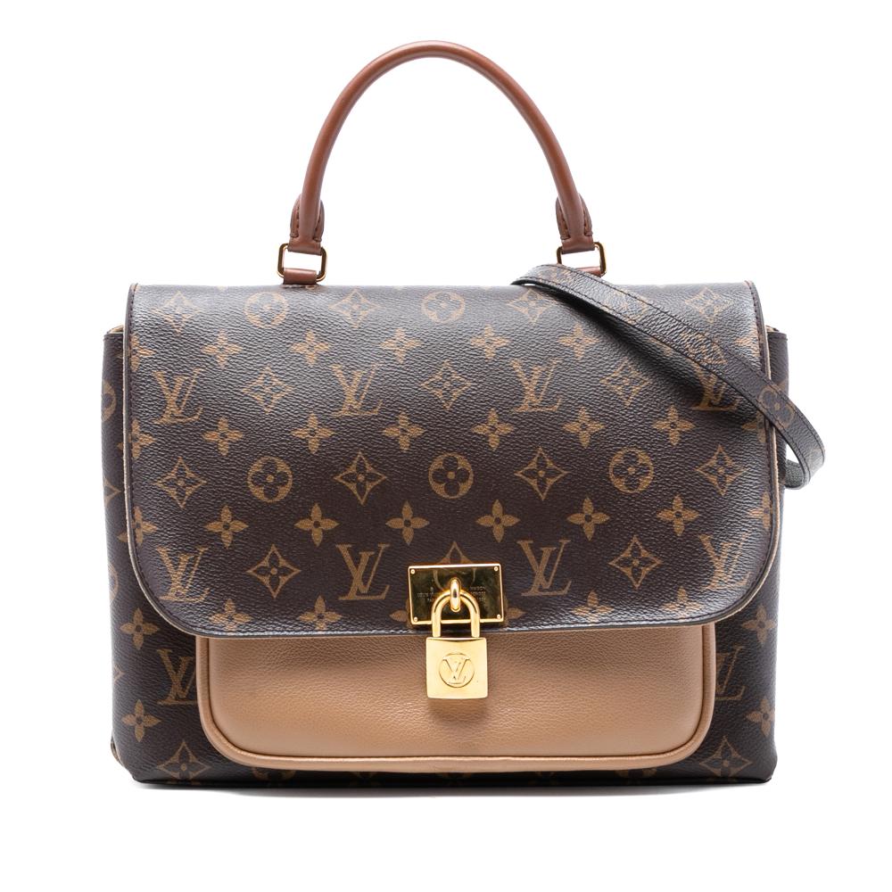 Louis Vuitton AB Louis Vuitton Brown Monogram Canvas Fabric Monogram Marignan France