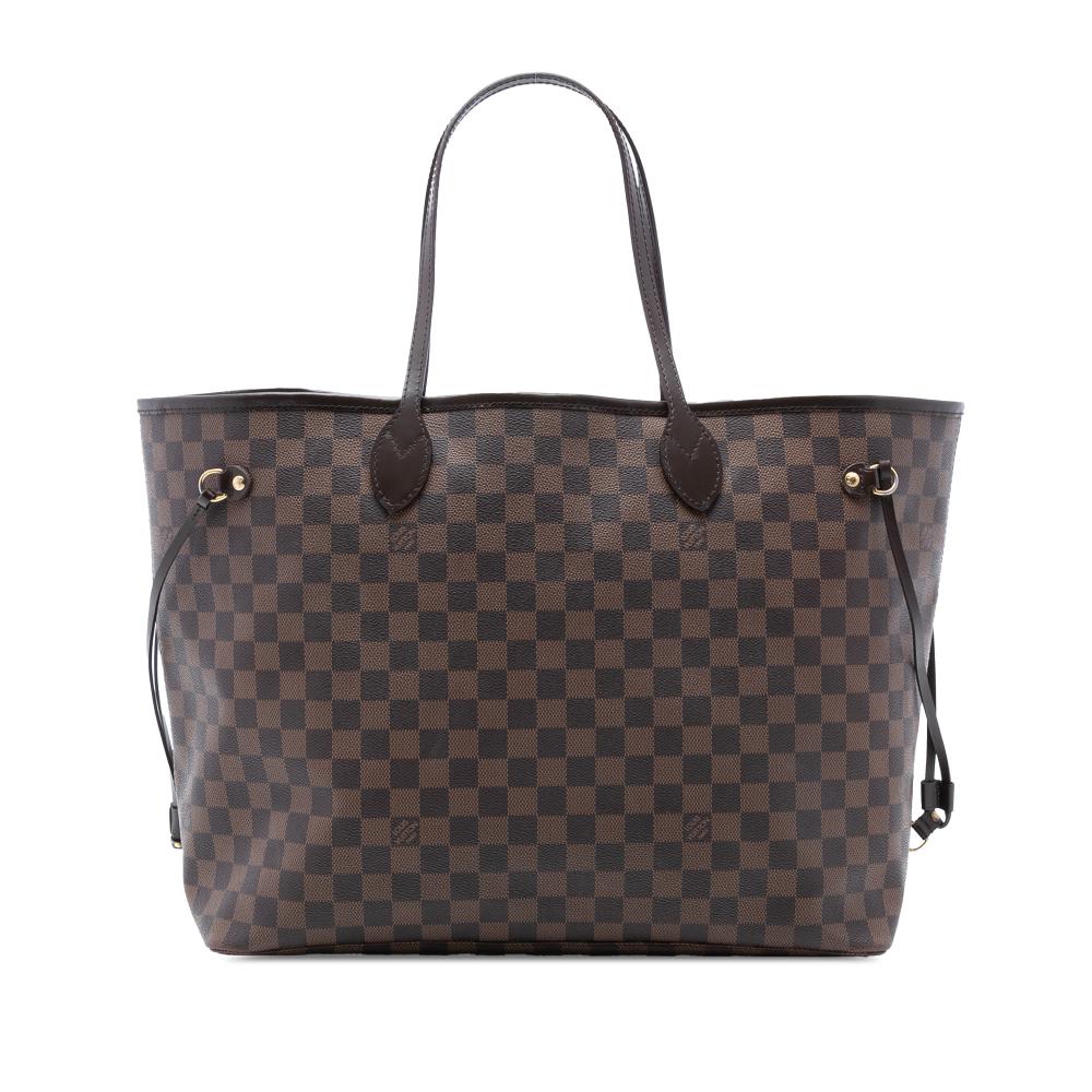 Louis Vuitton B Louis Vuitton Brown Damier Canvas Fabric Damier Ebene Neverfull GM France