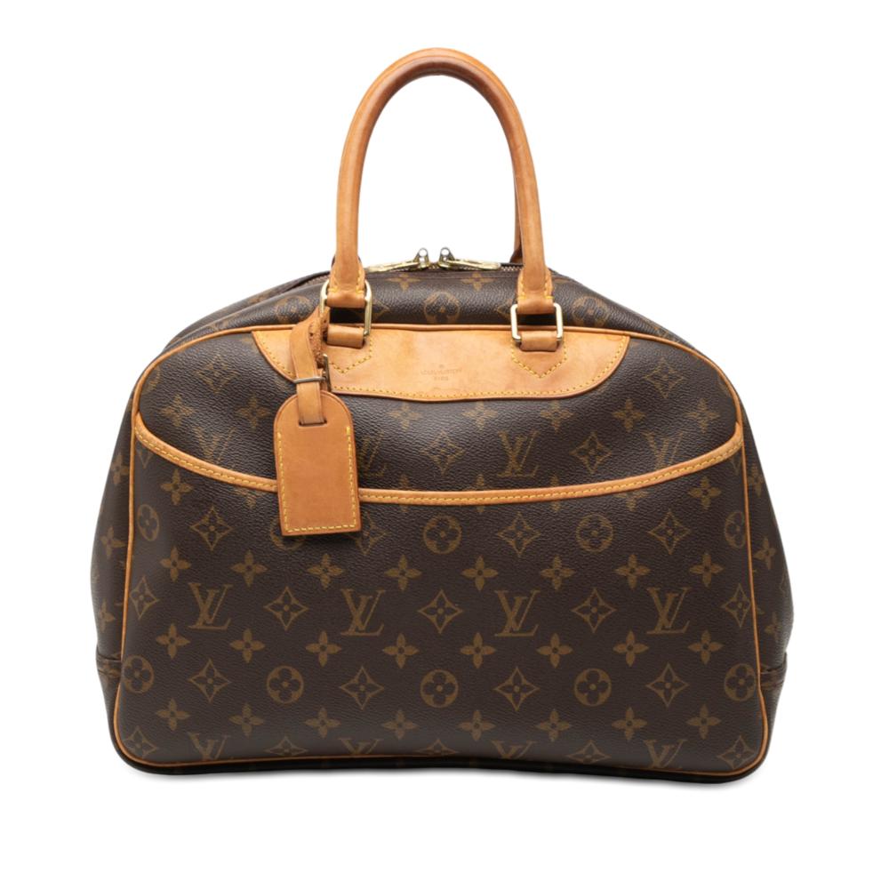 Louis Vuitton B Louis Vuitton Brown Monogram Canvas Fabric Monogram Deauville France