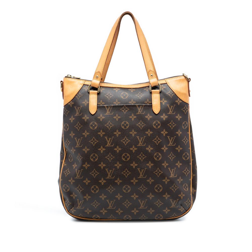 Louis Vuitton B Louis Vuitton Brown Monogram Canvas Fabric Monogram Odeon GM France
