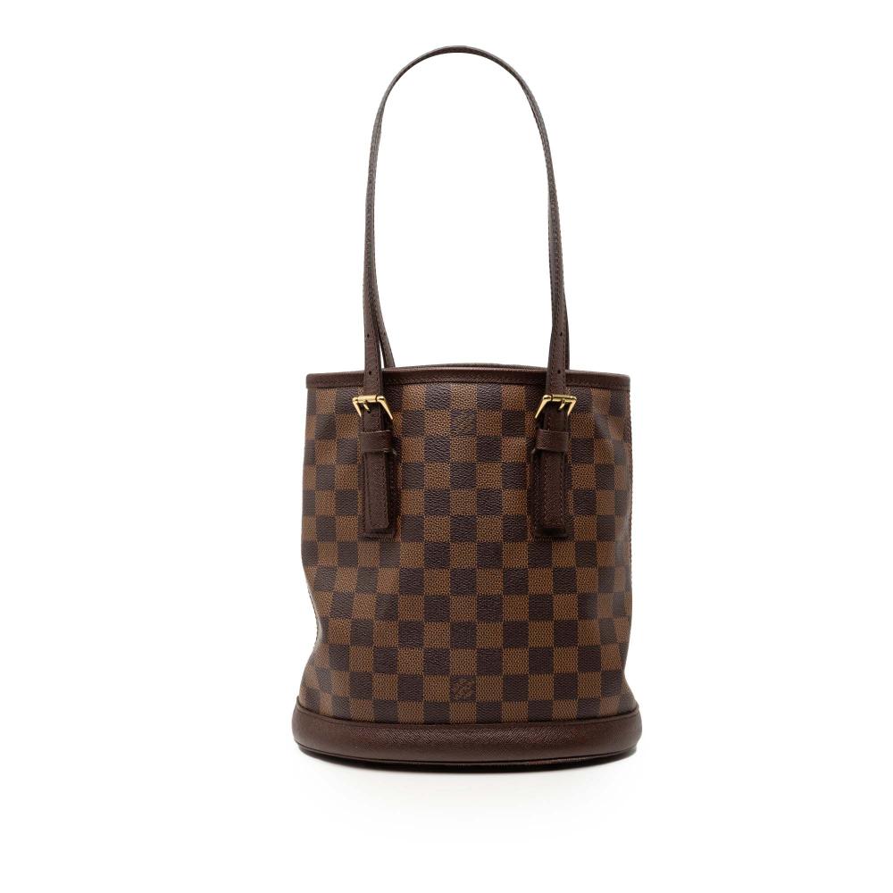 Louis Vuitton AB Louis Vuitton Brown Damier Canvas Fabric Damier Ebene Marais France