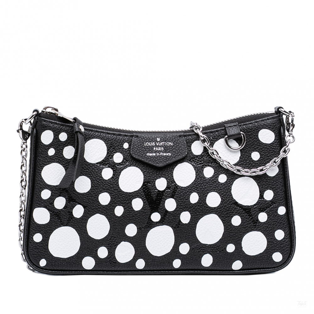 Louis Vuitton Easy Pouch On Strap Epi Leather Crossbody Giant Empreinte Yayoi Kusama Infinity Dots