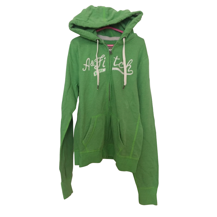 abercrombie green hoodie
