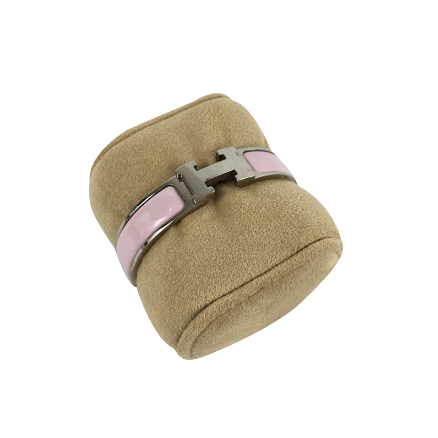 Hermès Clic H Bracelet Pink Rose