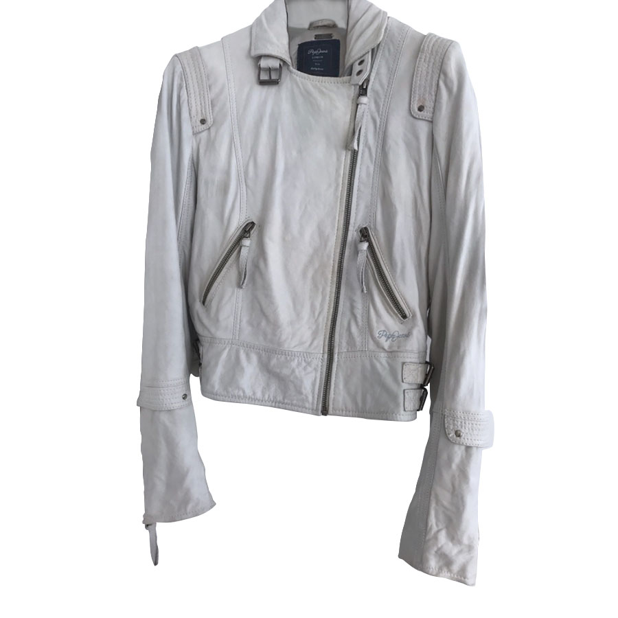 Pepe Jeans Veste en cuir