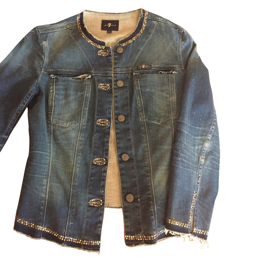 7 For All Mankind Veste en Jeans