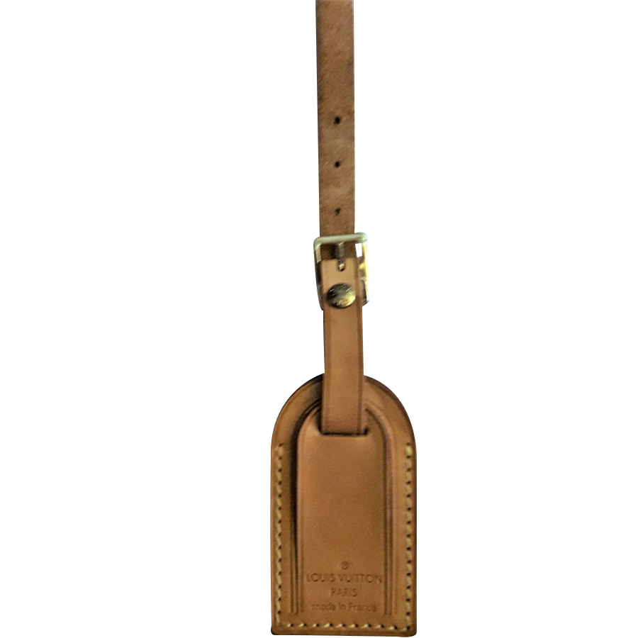 Louis Vuitton Removable leather nametag
