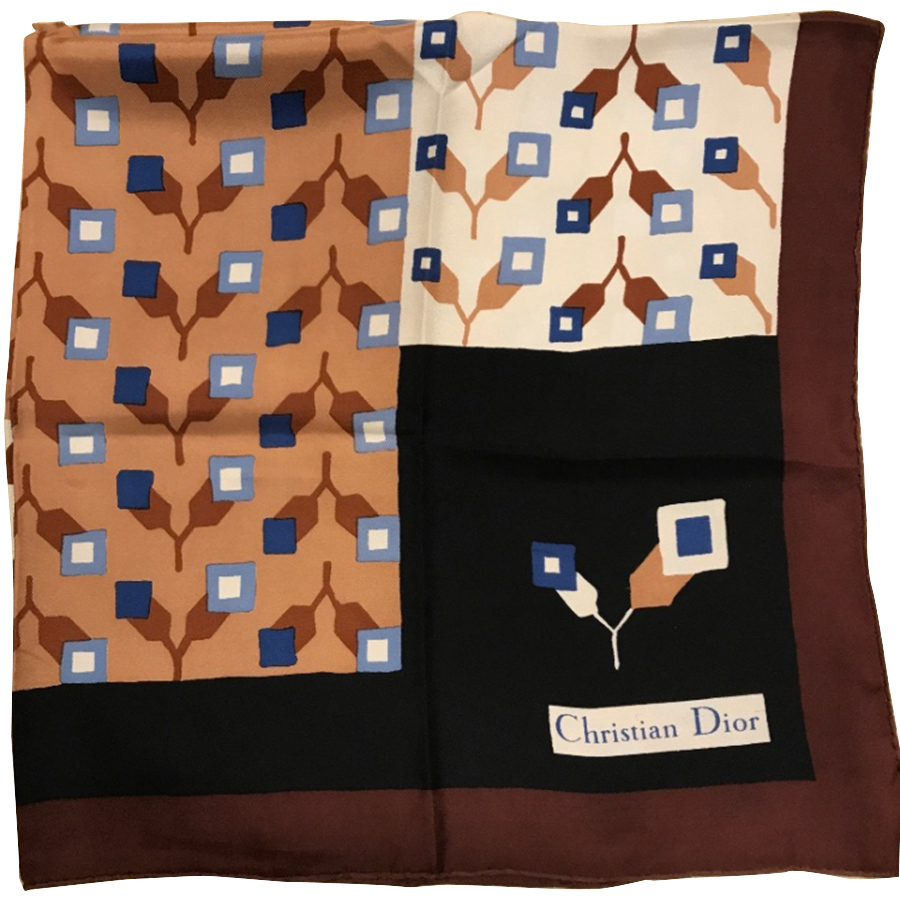 Christian Dior Schal aus Seide