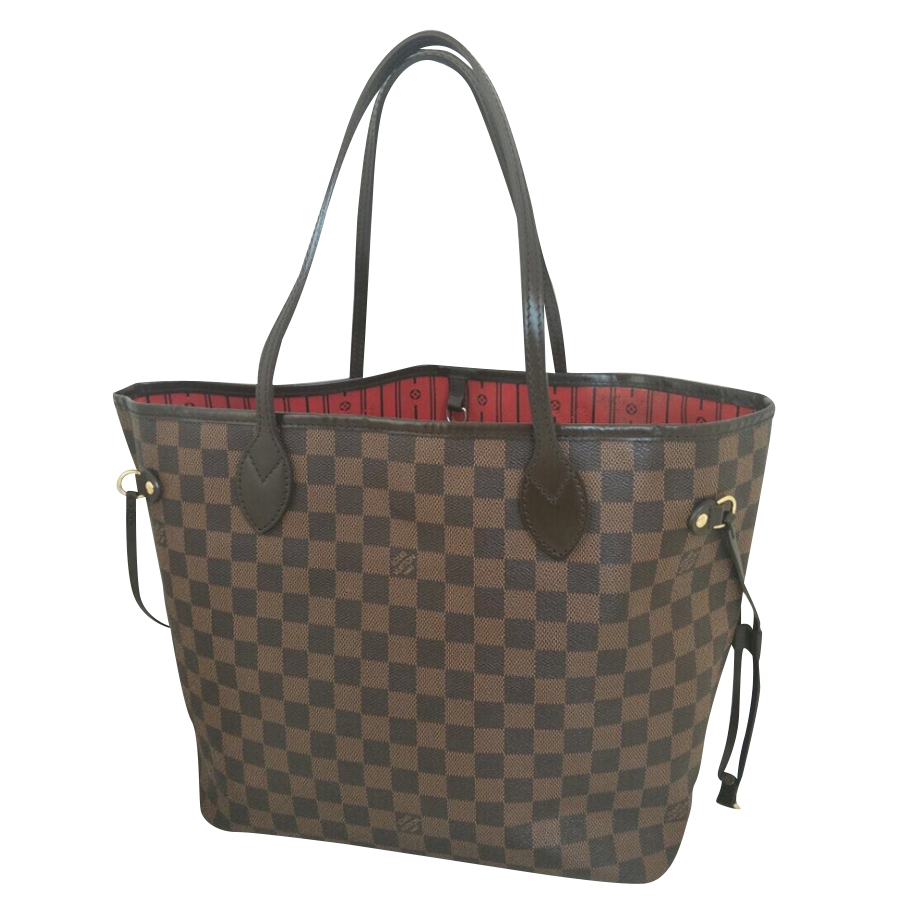 Louis Vuitton Hand Bag Neverfull MM Tote Bag - Whites Damier Azur SA 2151