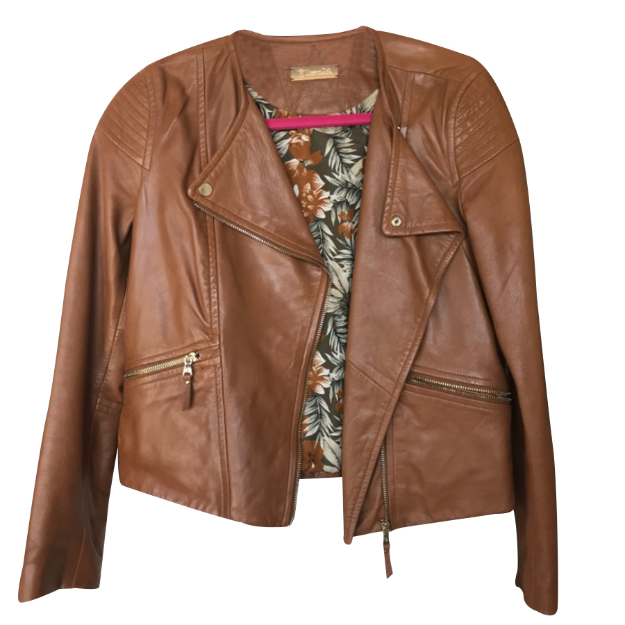 Massimo Dutti Veste en cuir