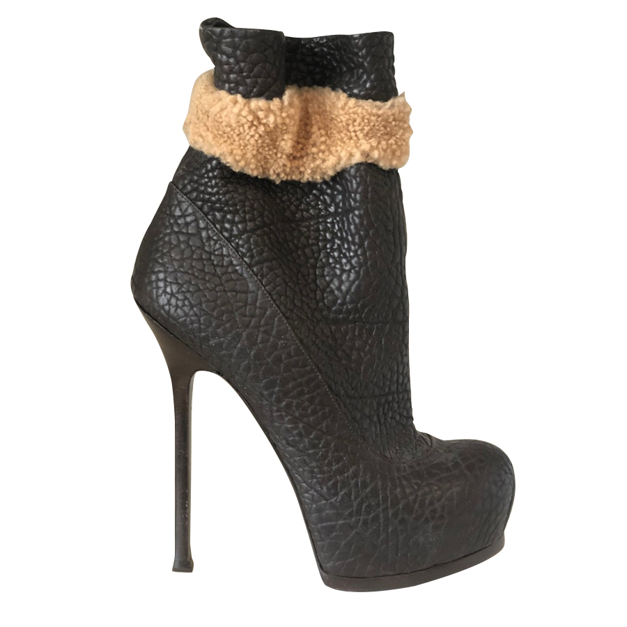 Saint Laurent Yves Ankle Boots