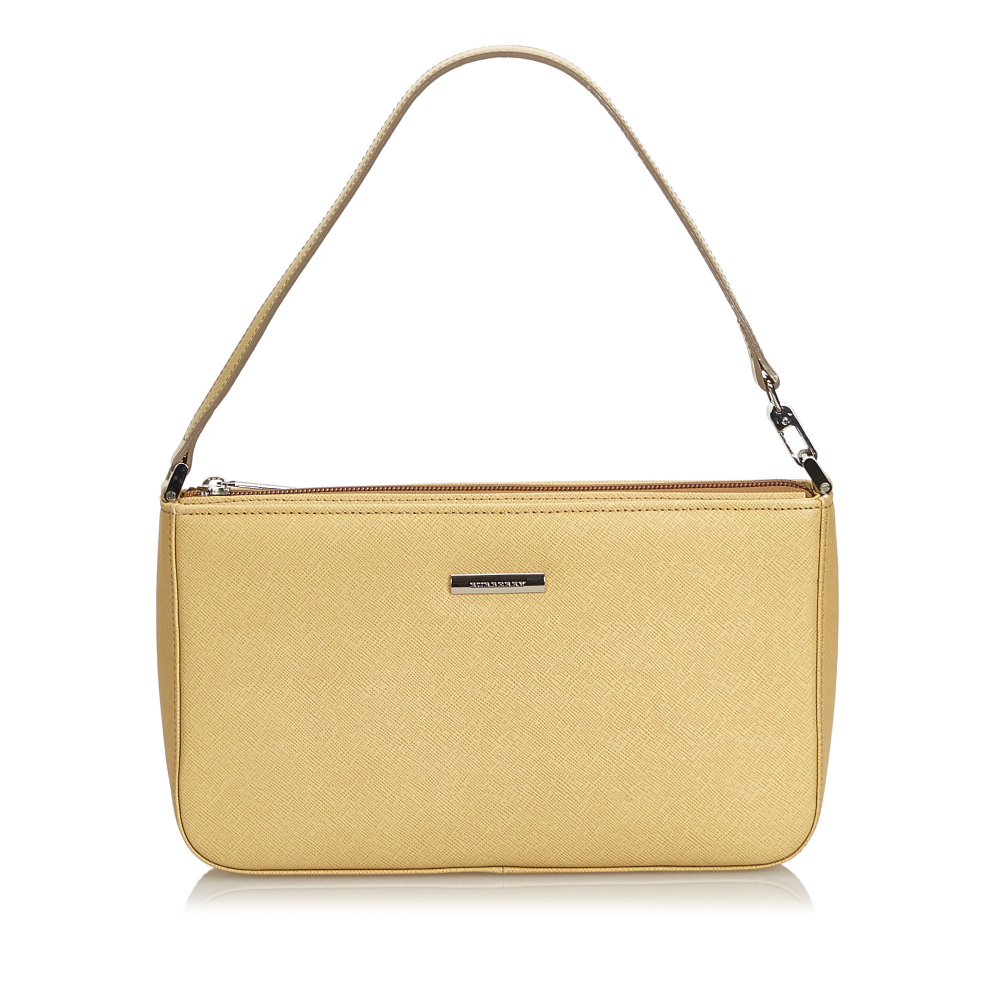 Burberry Leather Baguette