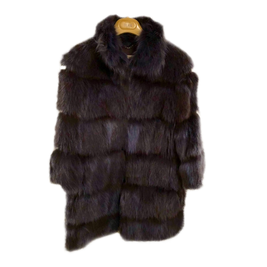 Fourrure Authentique Manteau