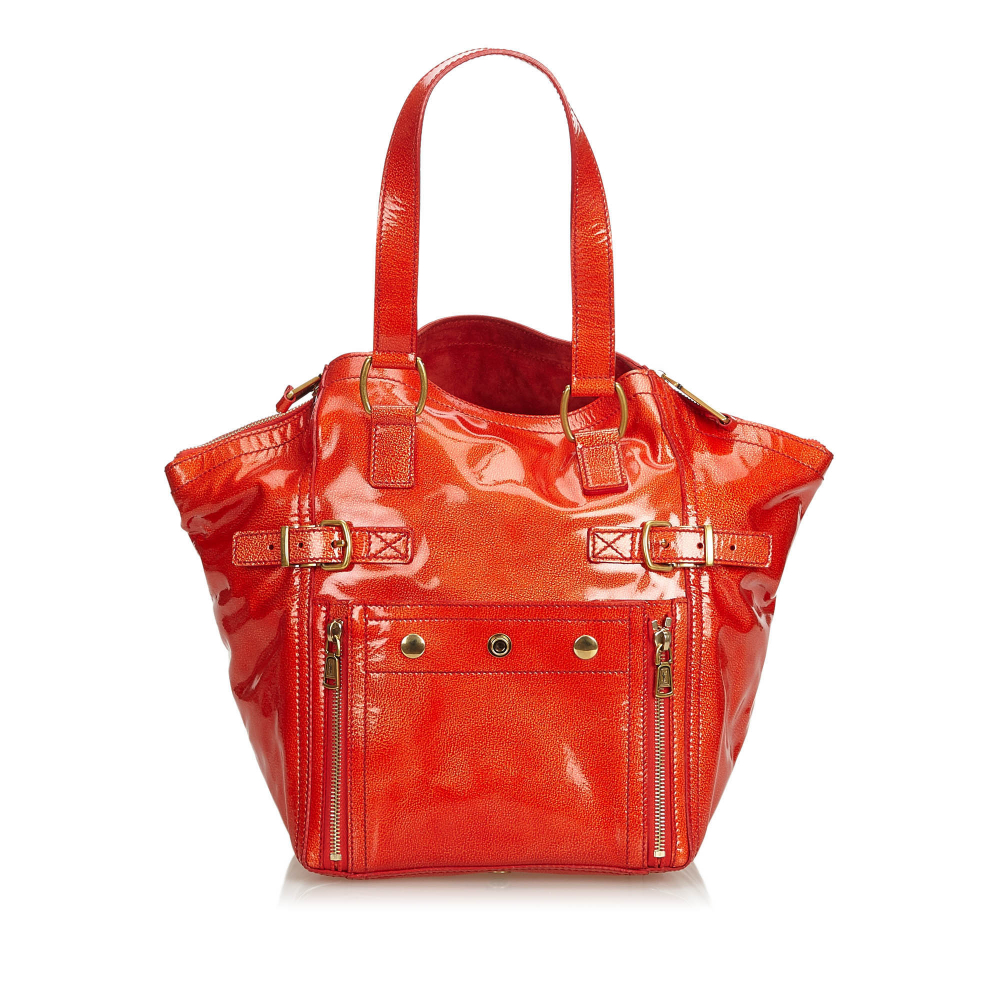 Saint Laurent ON SALE!!! Patent Leather Downtown Tote