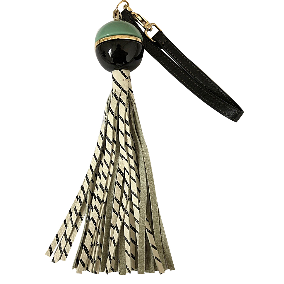 Fossil Tassel Bag Charm