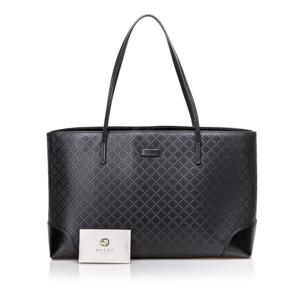 Gucci Bright Diamante Leather Tote Bag