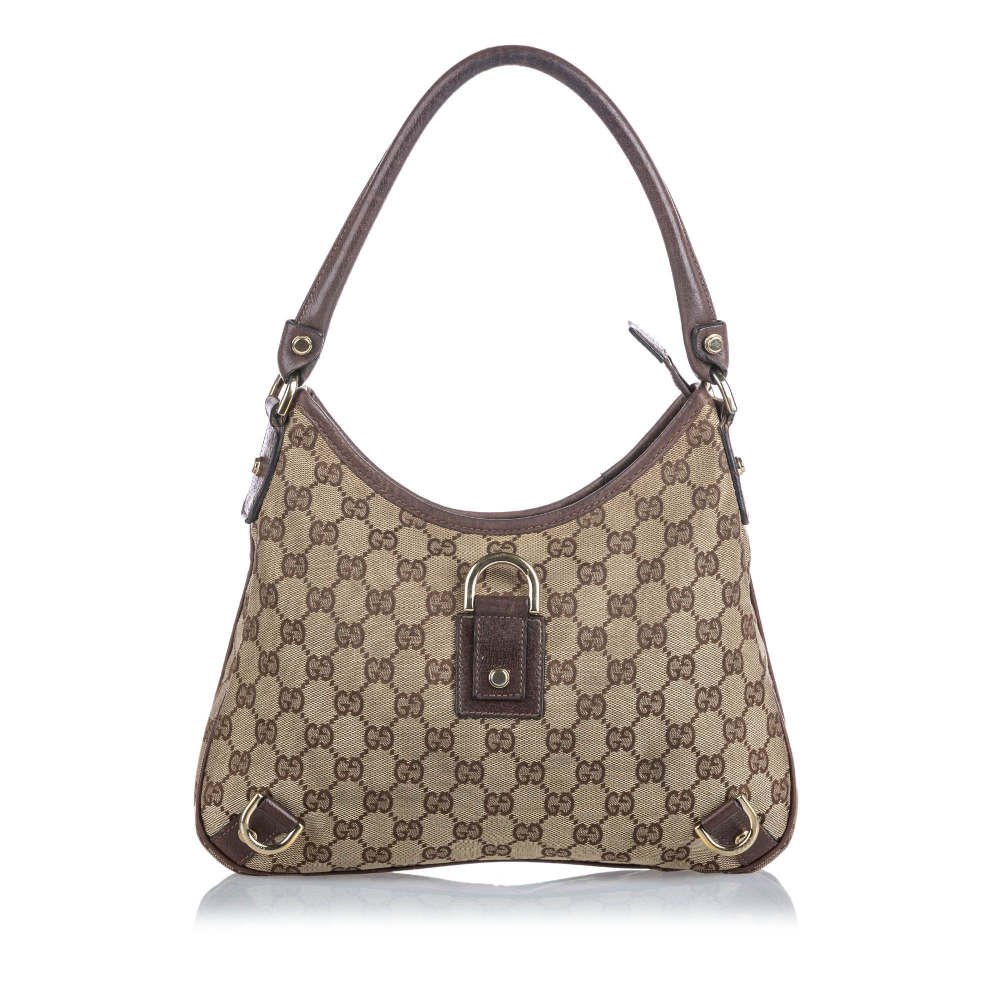 Gucci ssima Canvas Abbey Shoulder Bag