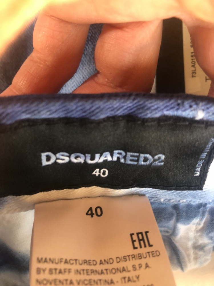 Dsquared2 high waist jeans
