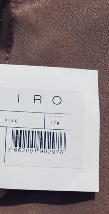 Iro Blouson motard en cuir Margot