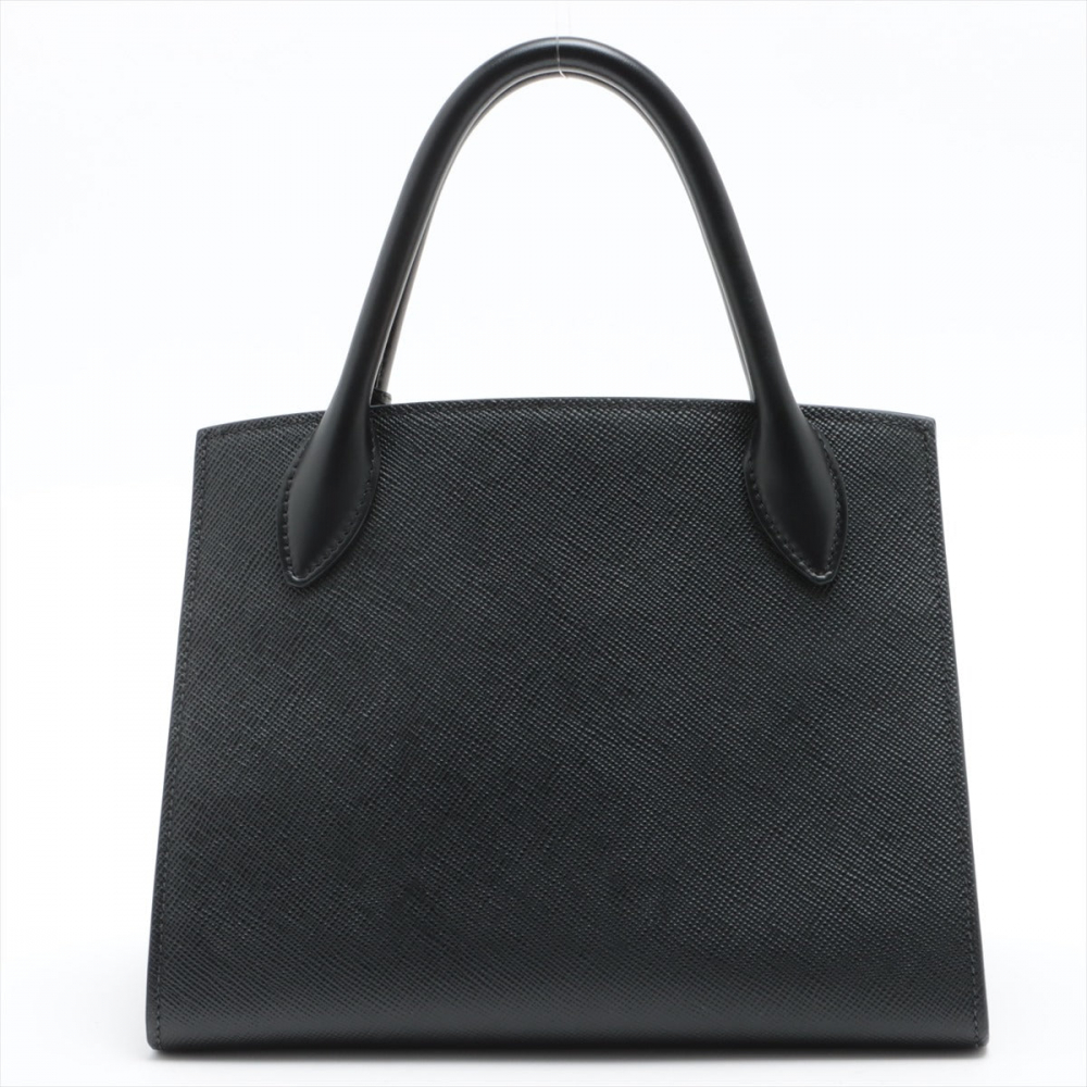 Prada Saffiano City Leather 2-way Black