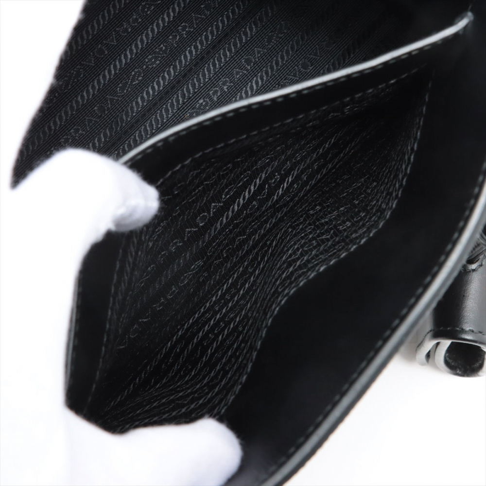 Prada Saffiano City Leather 2-way Black