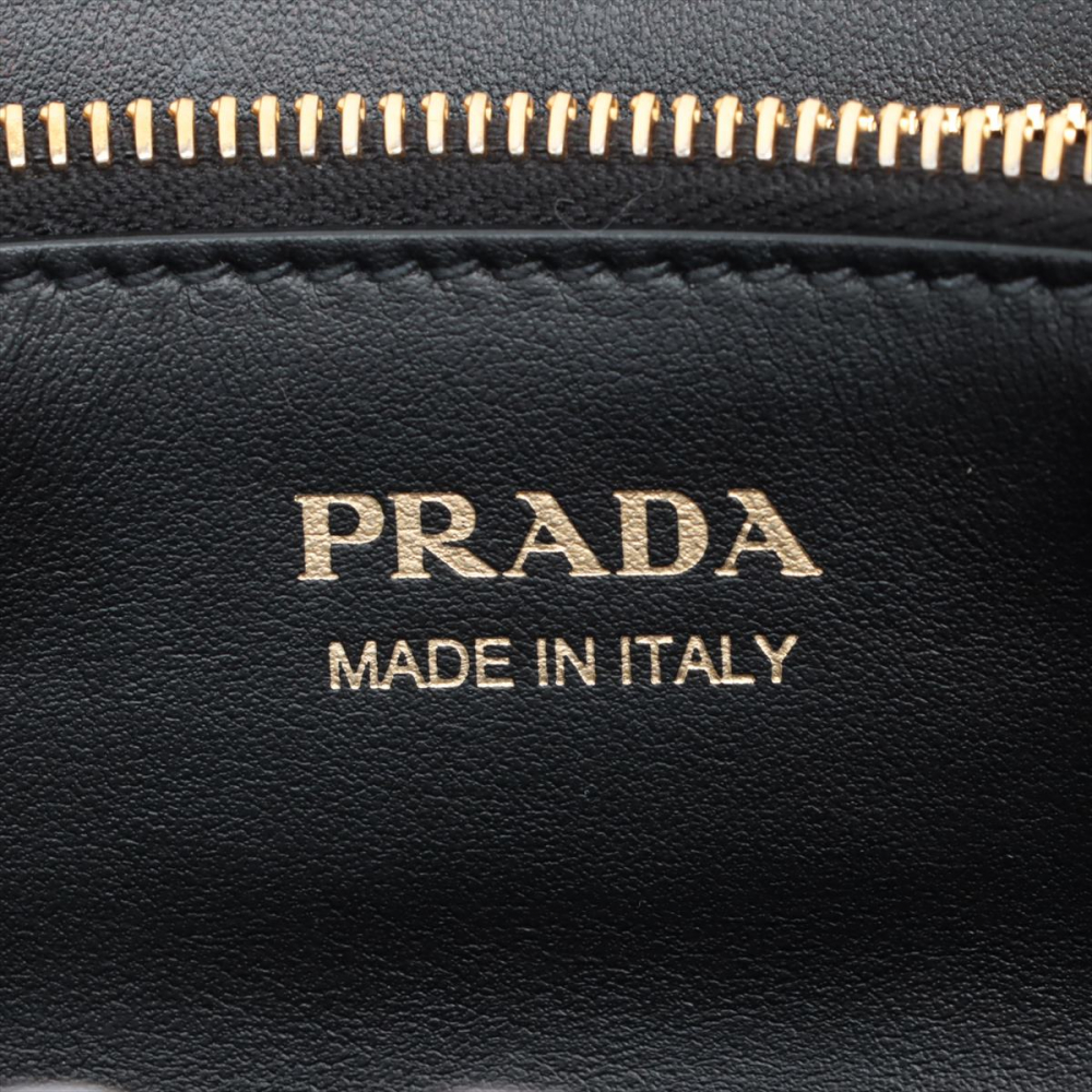 Prada Saffiano City Leather 2-way Black