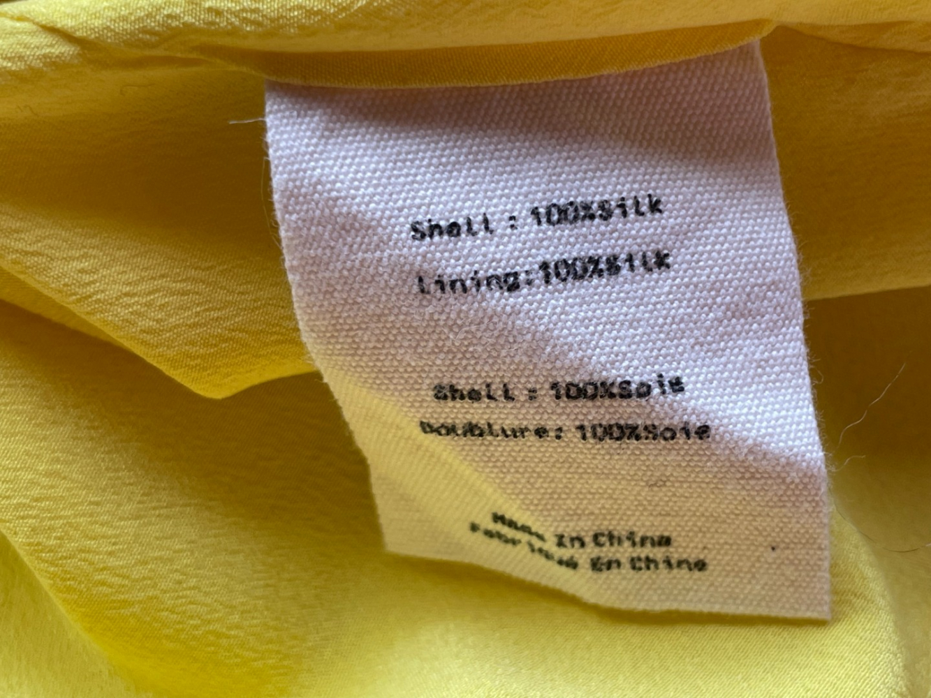 L'Agence Sunshine-fresh!  Brand new L'Agence Jane silk camisole.