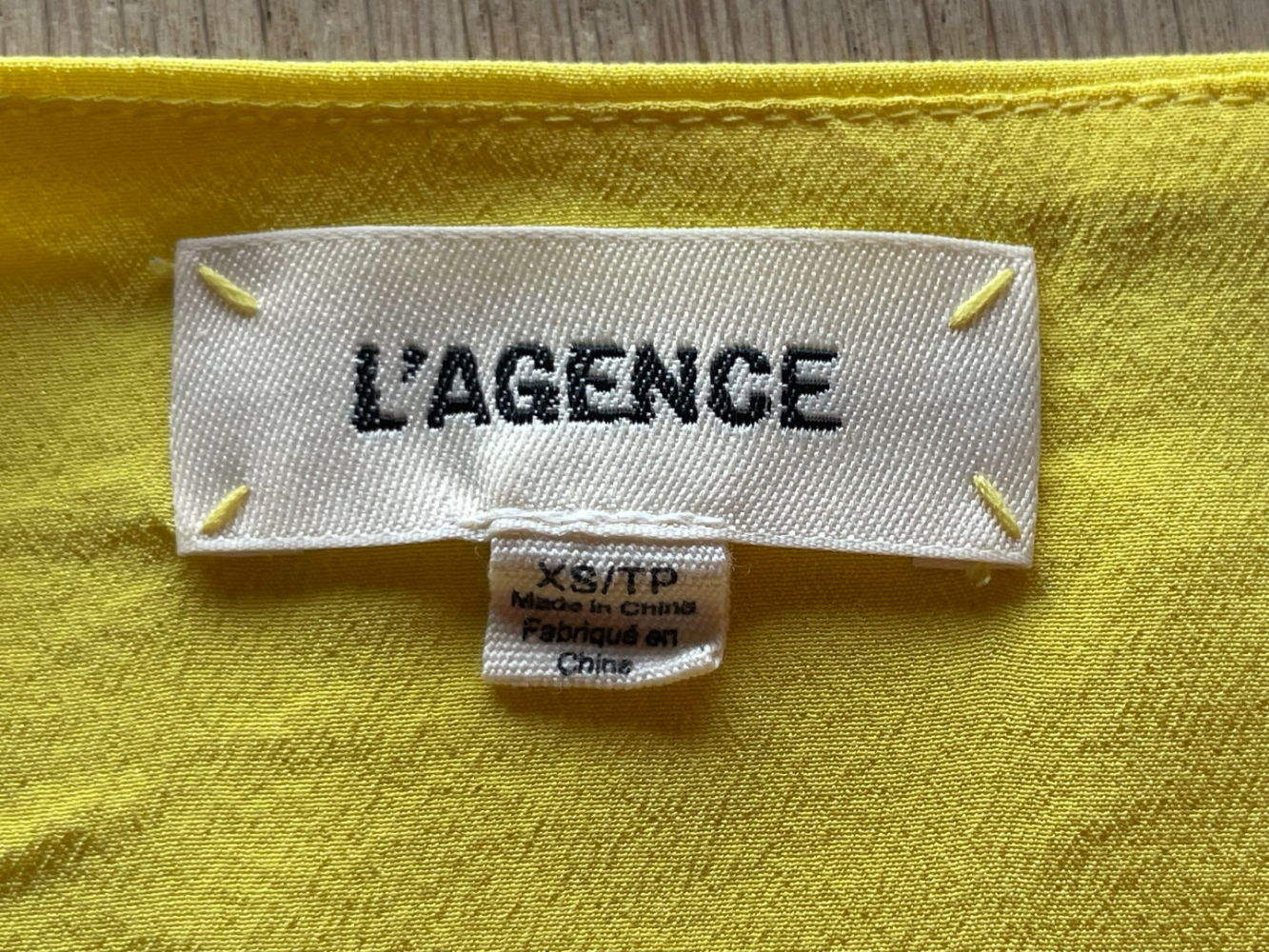 L'Agence Sunshine-fresh!  Brand new L'Agence Jane silk camisole.