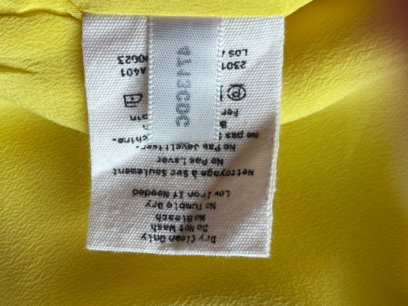 L'Agence Sunshine-fresh!  Brand new L'Agence Jane silk camisole.