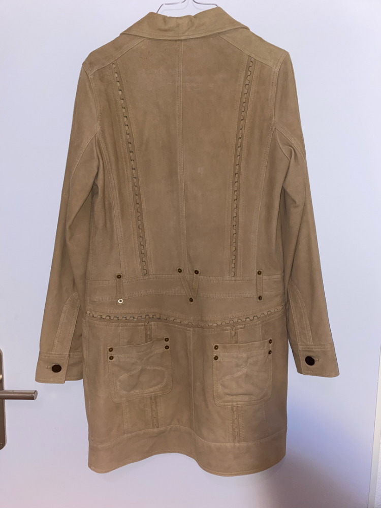 Steffen Schraut Suede coat