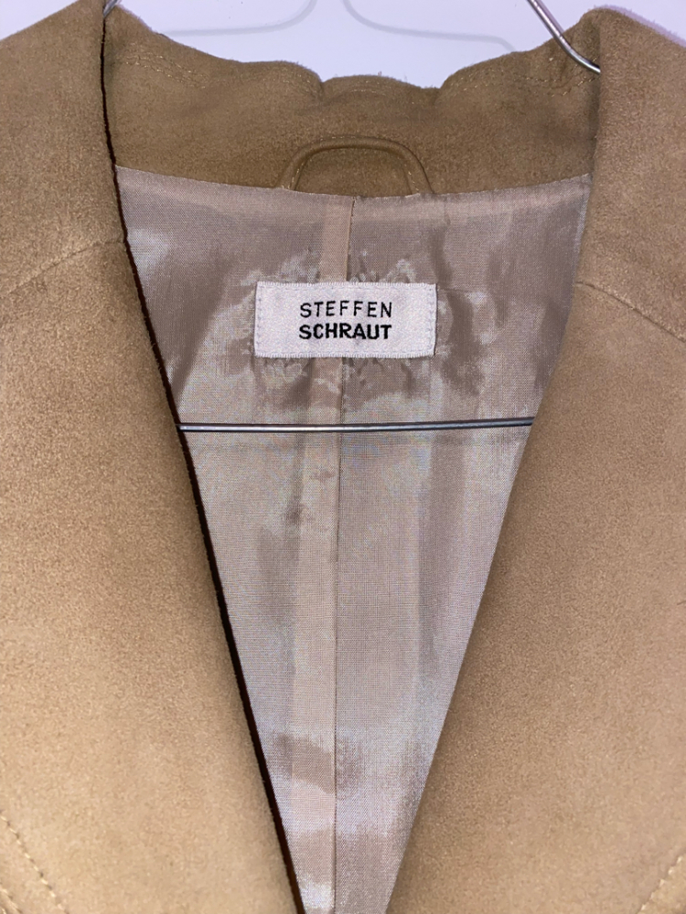 Steffen Schraut Suede coat