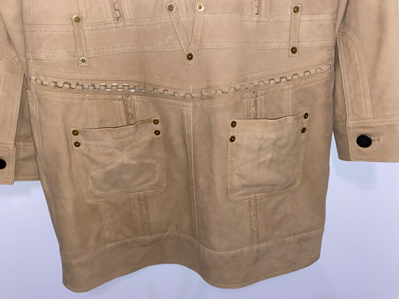 Steffen Schraut Suede coat