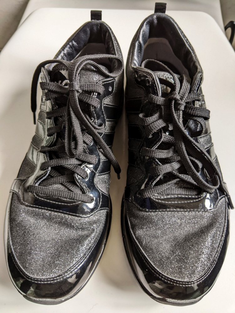 Adidas by Yohji Yamamoto Glitzernde Turnschuhe