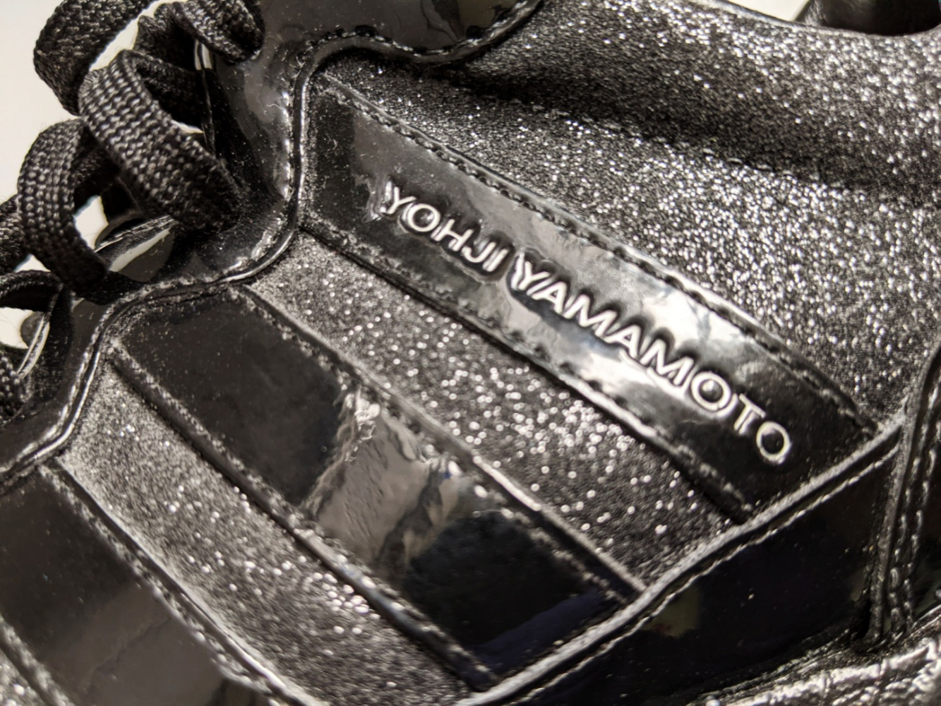 Adidas by Yohji Yamamoto Glitzernde Turnschuhe