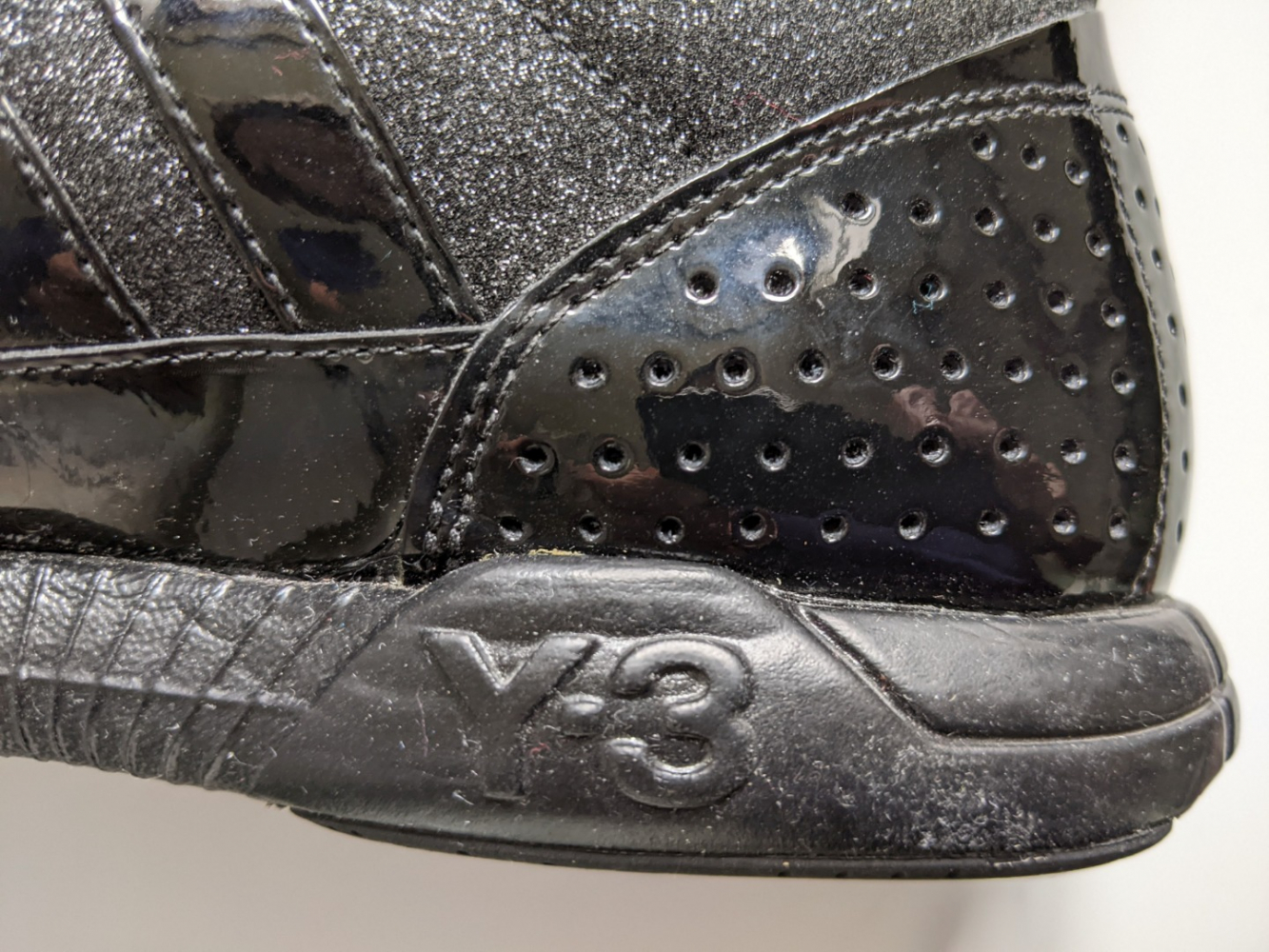 Adidas by Yohji Yamamoto Glitzernde Turnschuhe