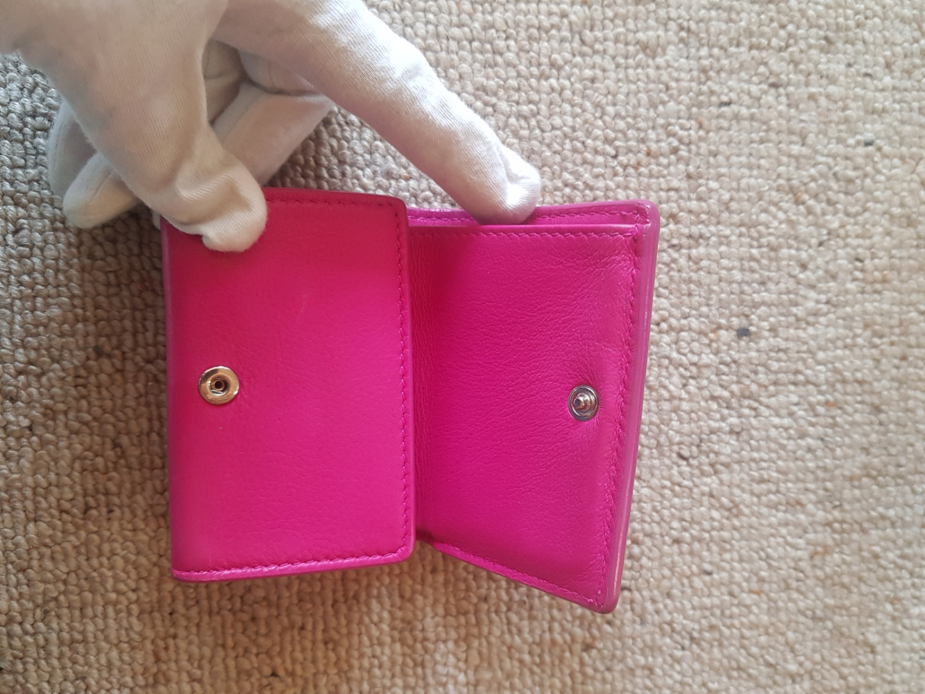 Balenciaga Trifold Mini Wallet