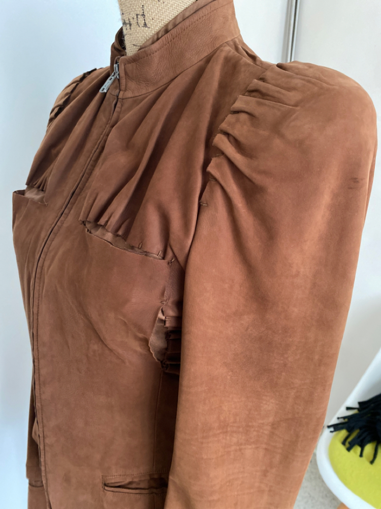 Saint Laurent lederjacke