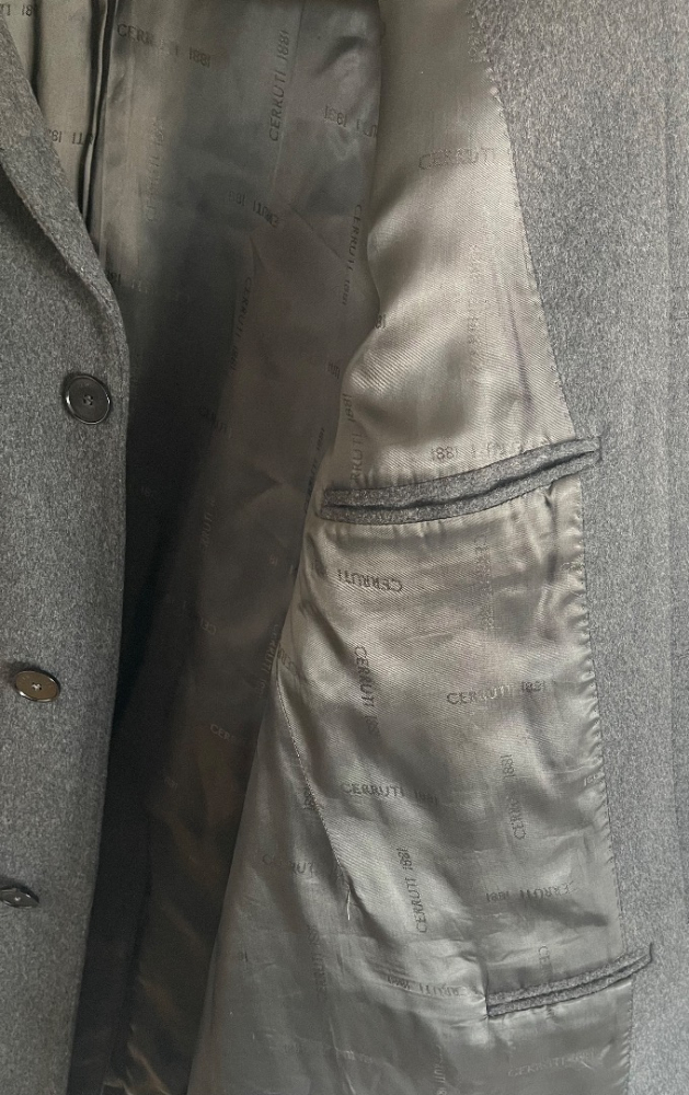 Cerruti 1881 Kurzmantel aus Wolle