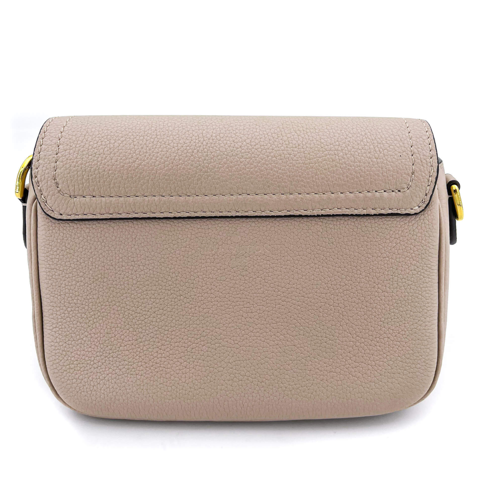 Louis Vuitton Lockme Tender Gris Leather Shoulder Bag