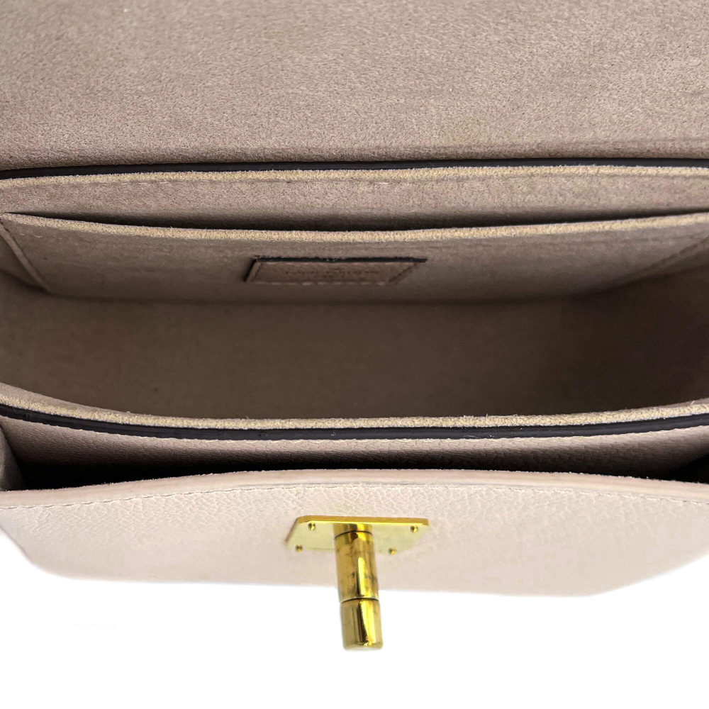 Louis Vuitton Lockme Tender Gris Leather Shoulder Bag