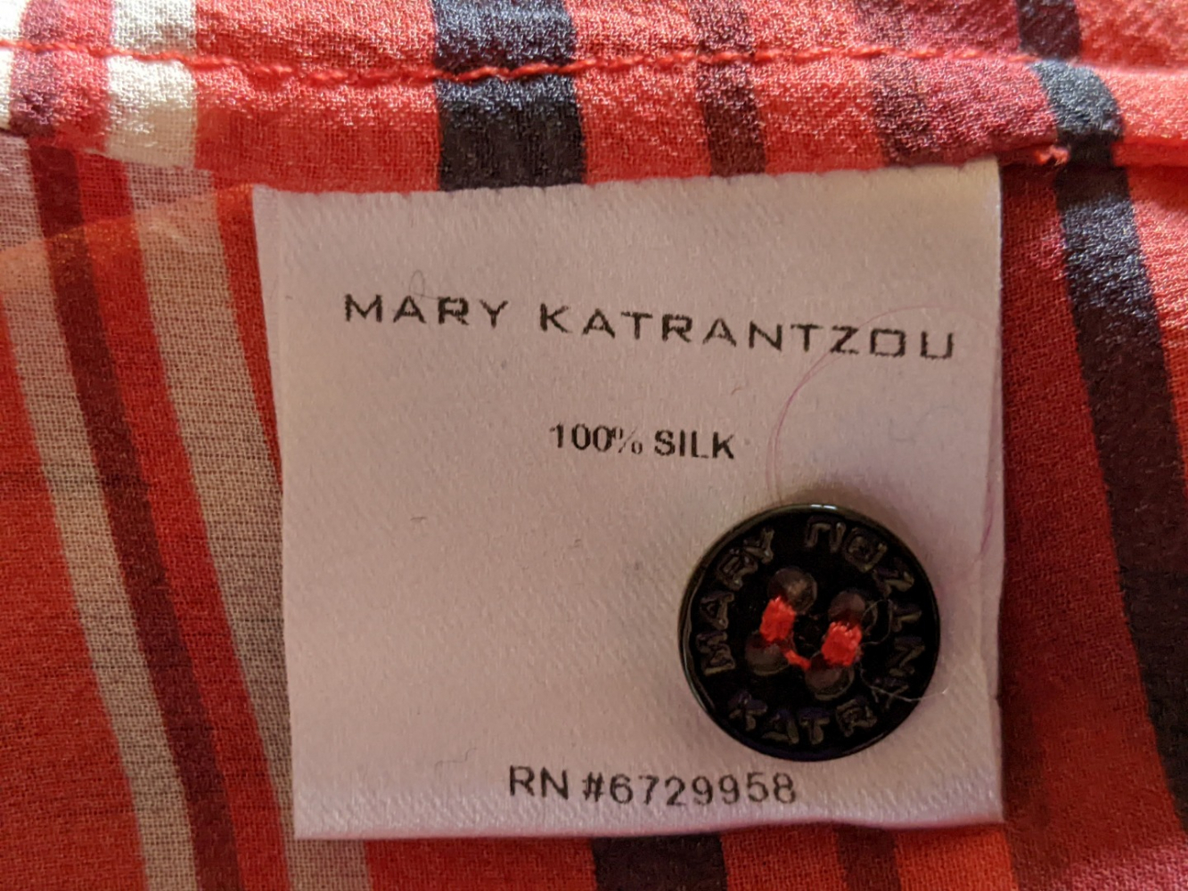 Mary Katrantzou Luftige Bluse