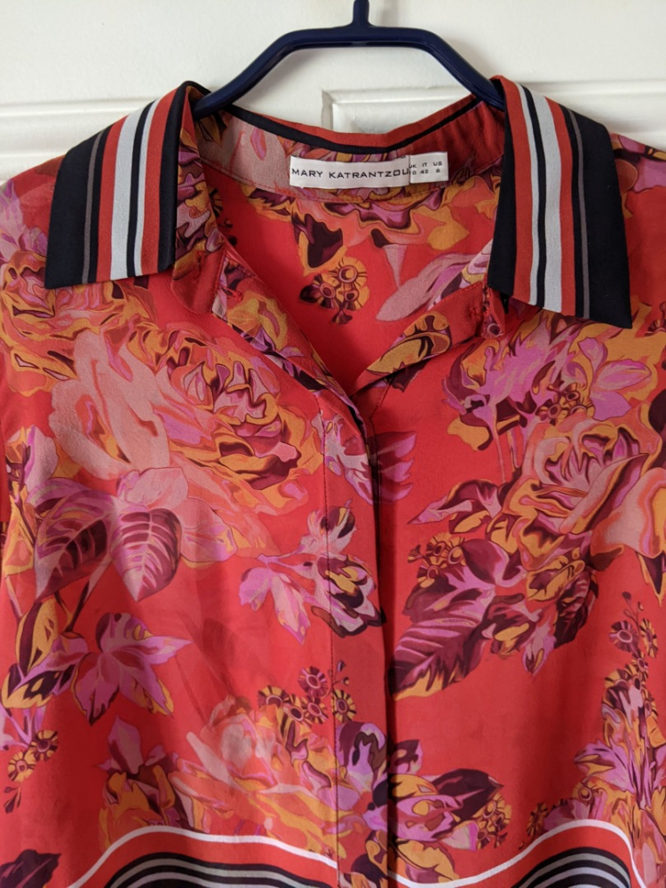 Mary Katrantzou Luftige Bluse