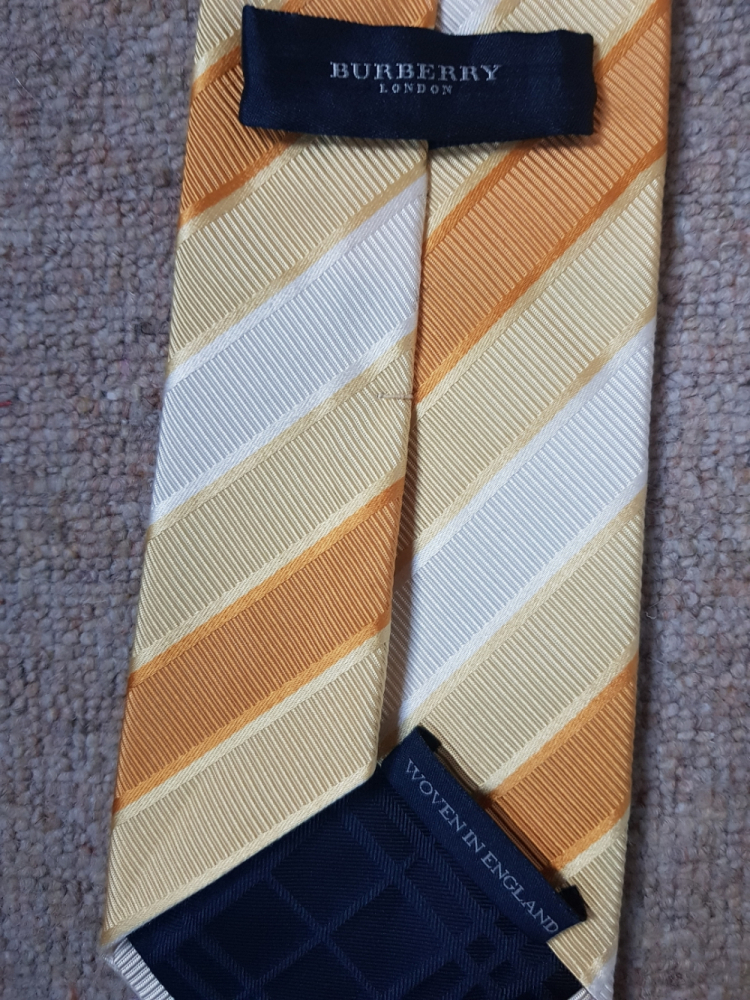 Burberry Striped Tie