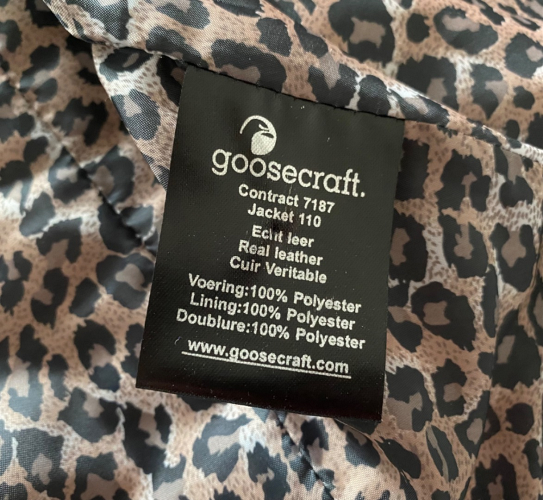 Goosecraft Lederjacke