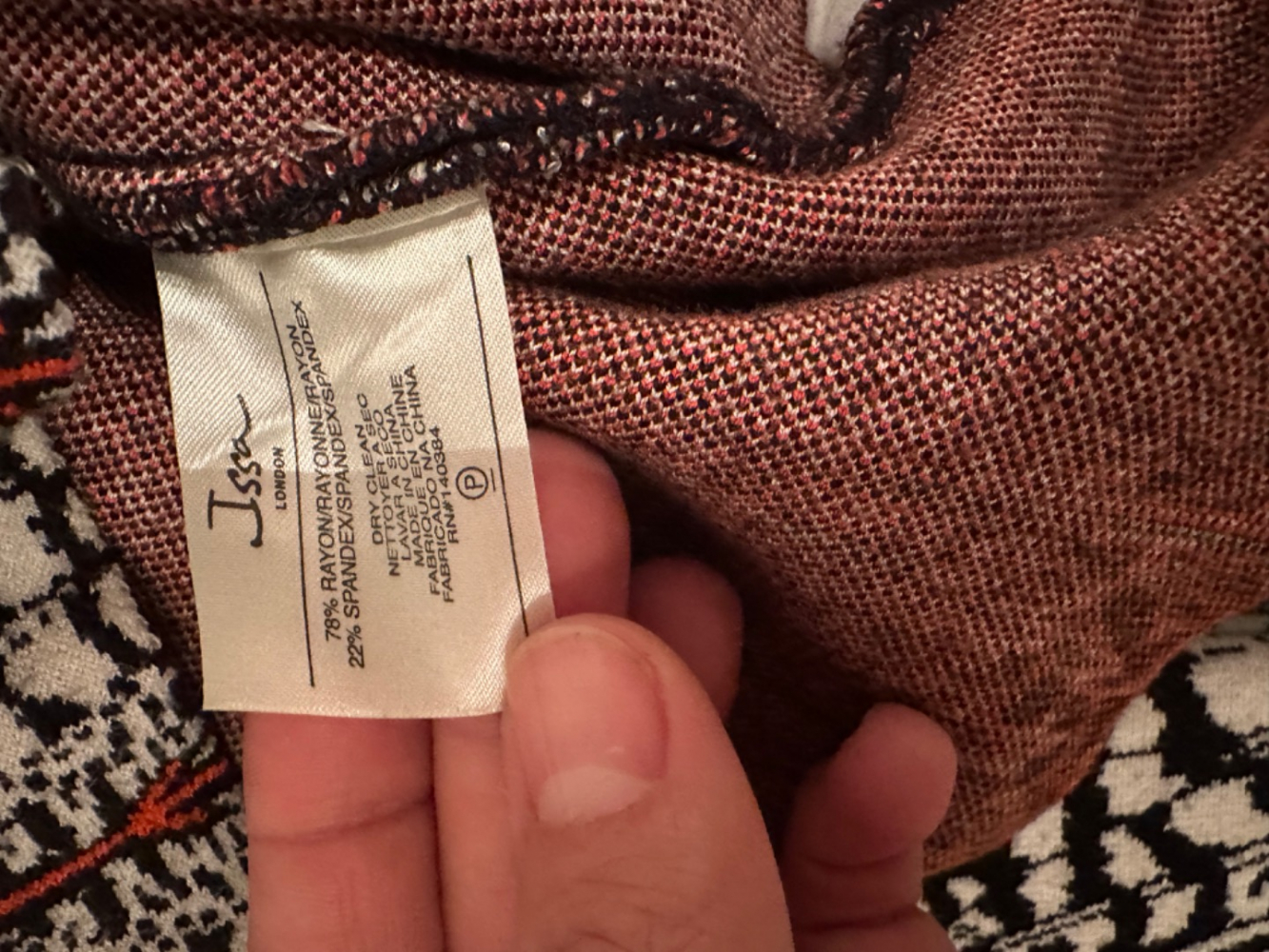 Issa Set aus Kleid und Strickjacke