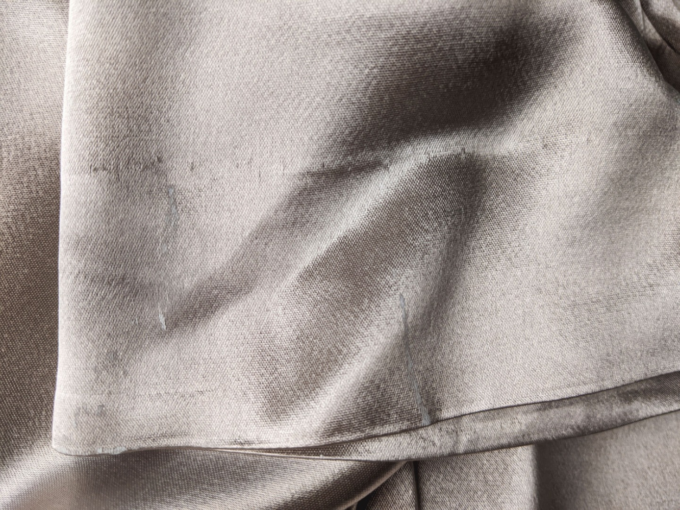 Cos Blouse en satin couleur or rose